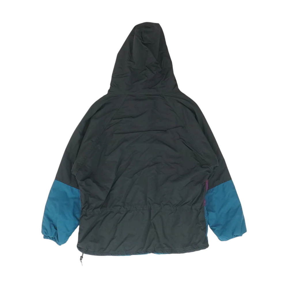Vintage Black Color Block 1/4 Zip Pullover - Image 2
