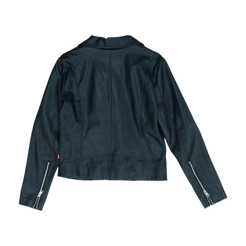 Black Solid Jacket - Image 2