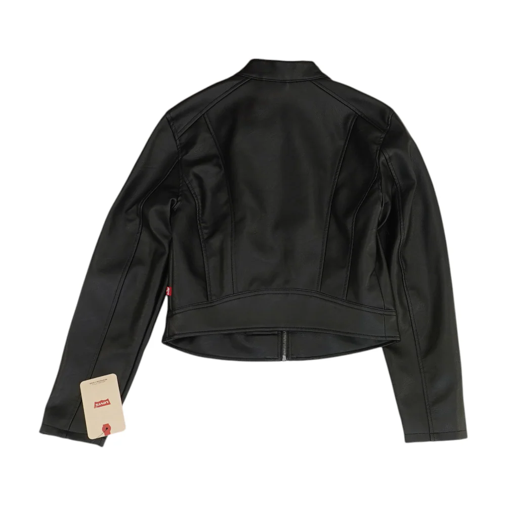 Black Solid Jacket - Image 2
