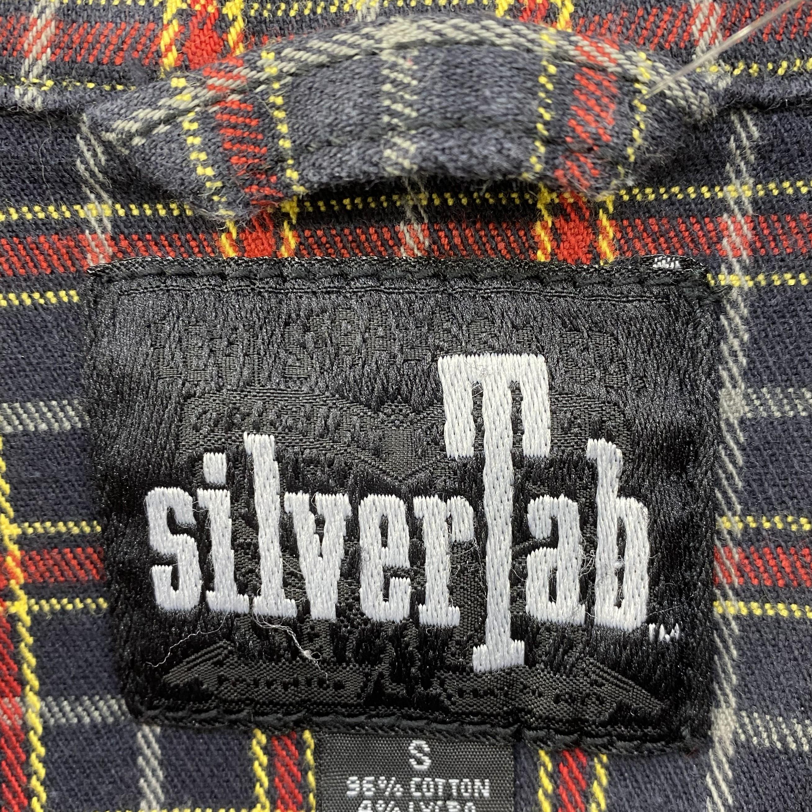 Vintage Navy Plaid Jacket - Image 3