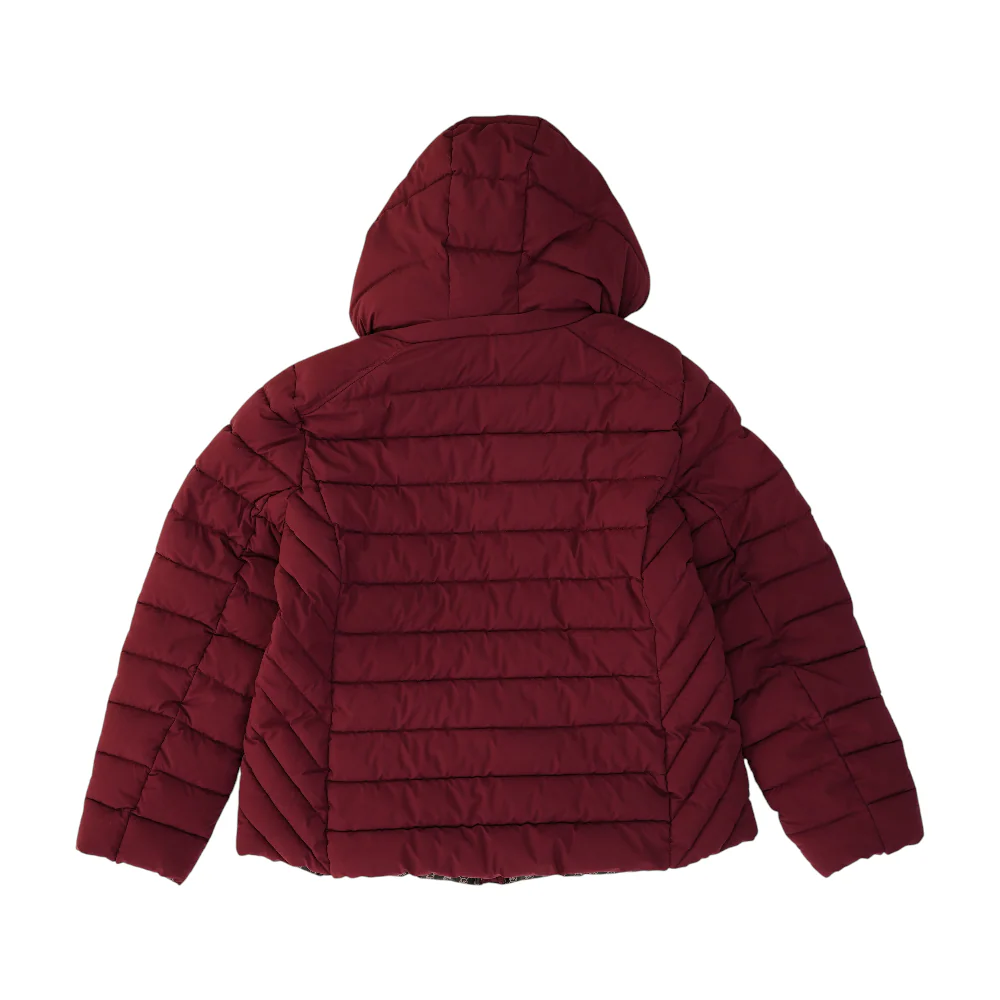 Maroon Solid Jacket - Image 2