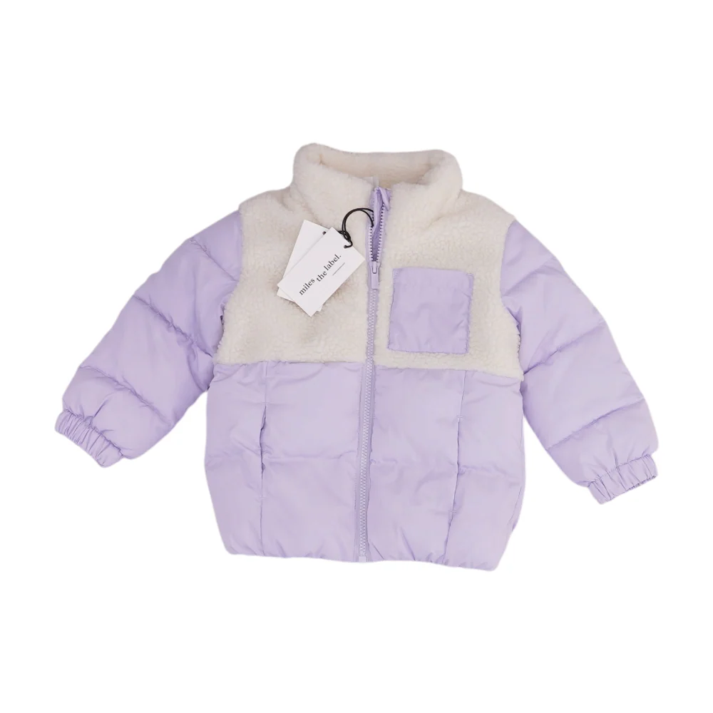 Lavender Color Block Jacket