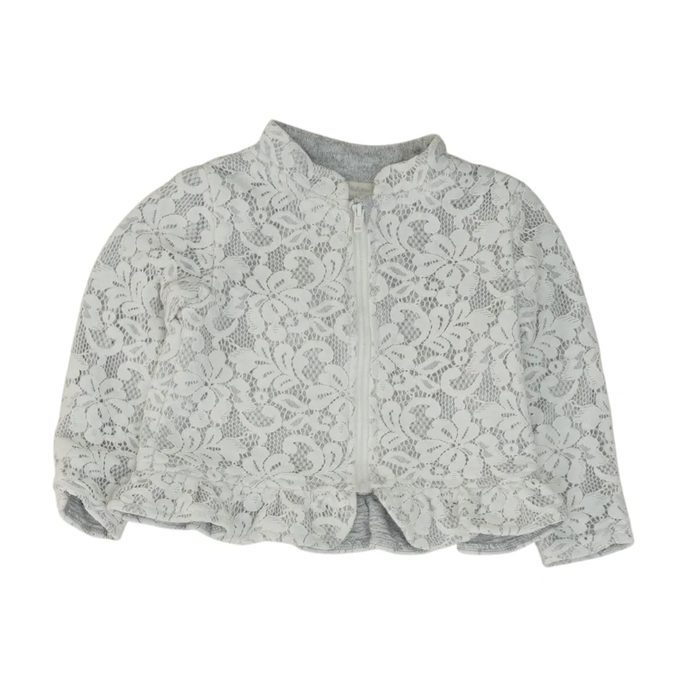 White Floral Jacket