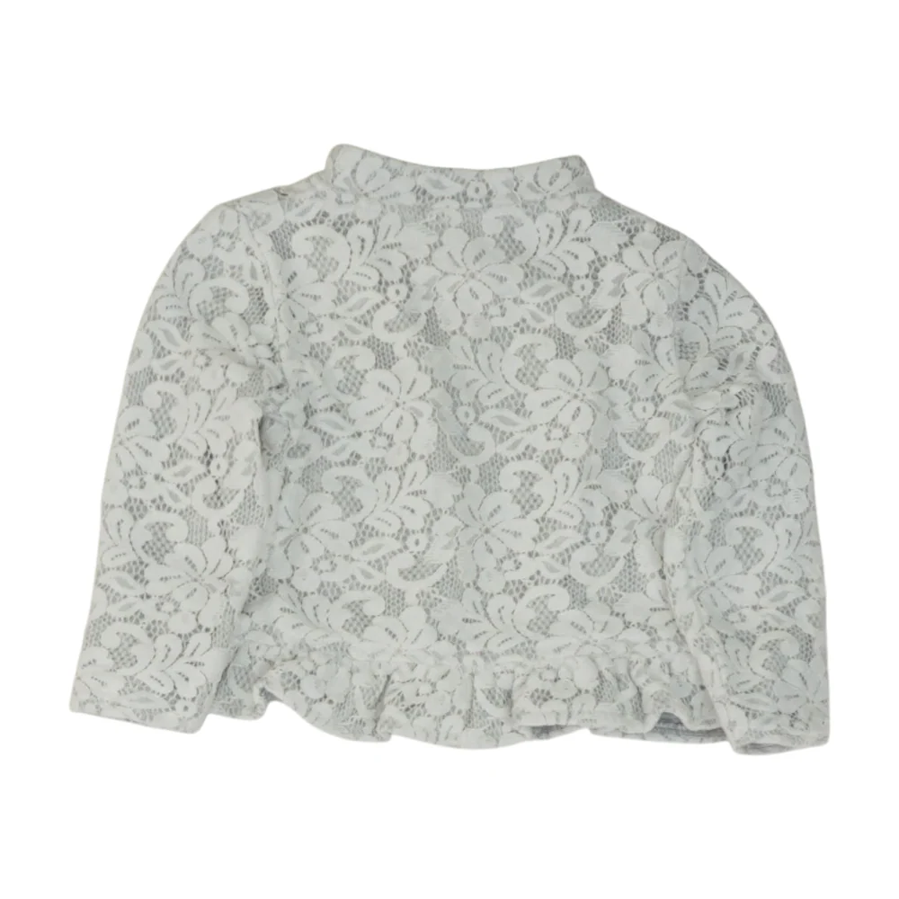 White Floral Jacket - Image 2