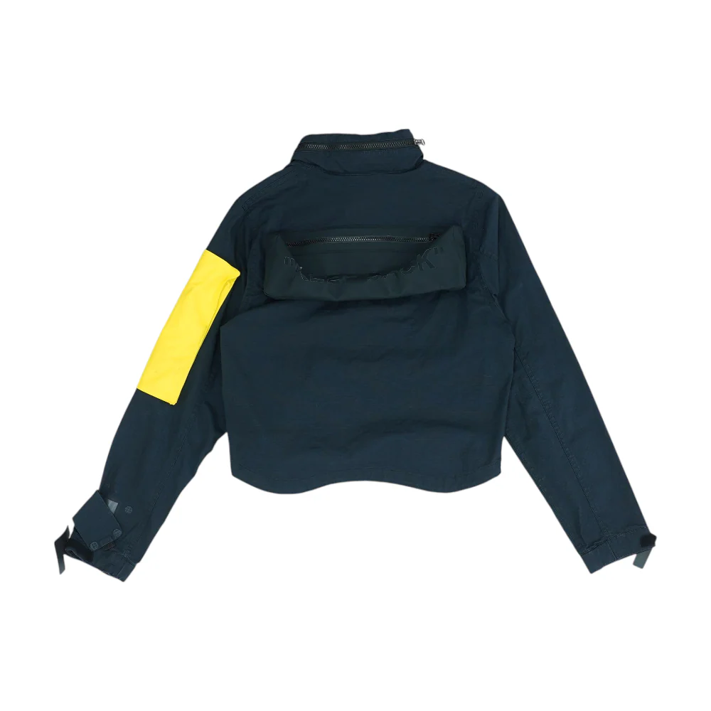 Navy Solid Jacket - Image 2