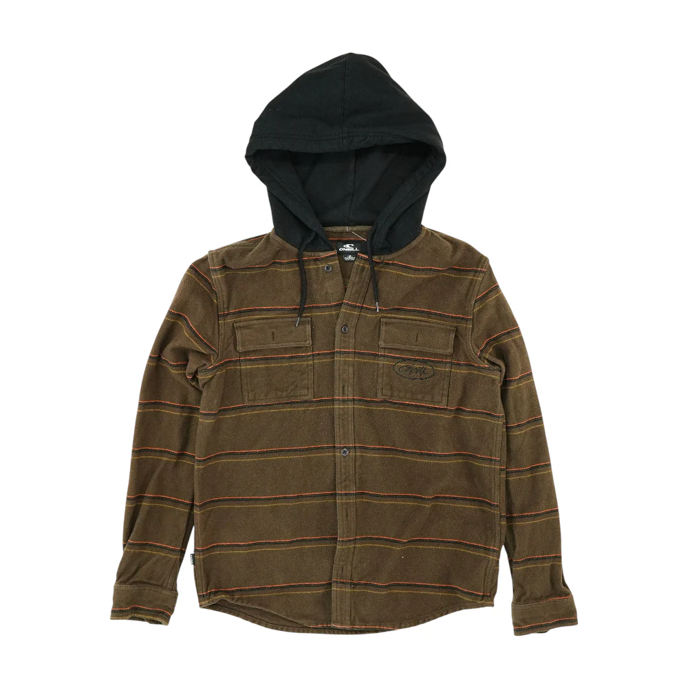 Brown Striped Jacket
