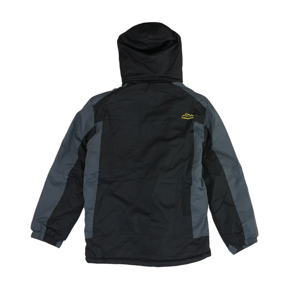 Black Color Block Jacket - Image 2