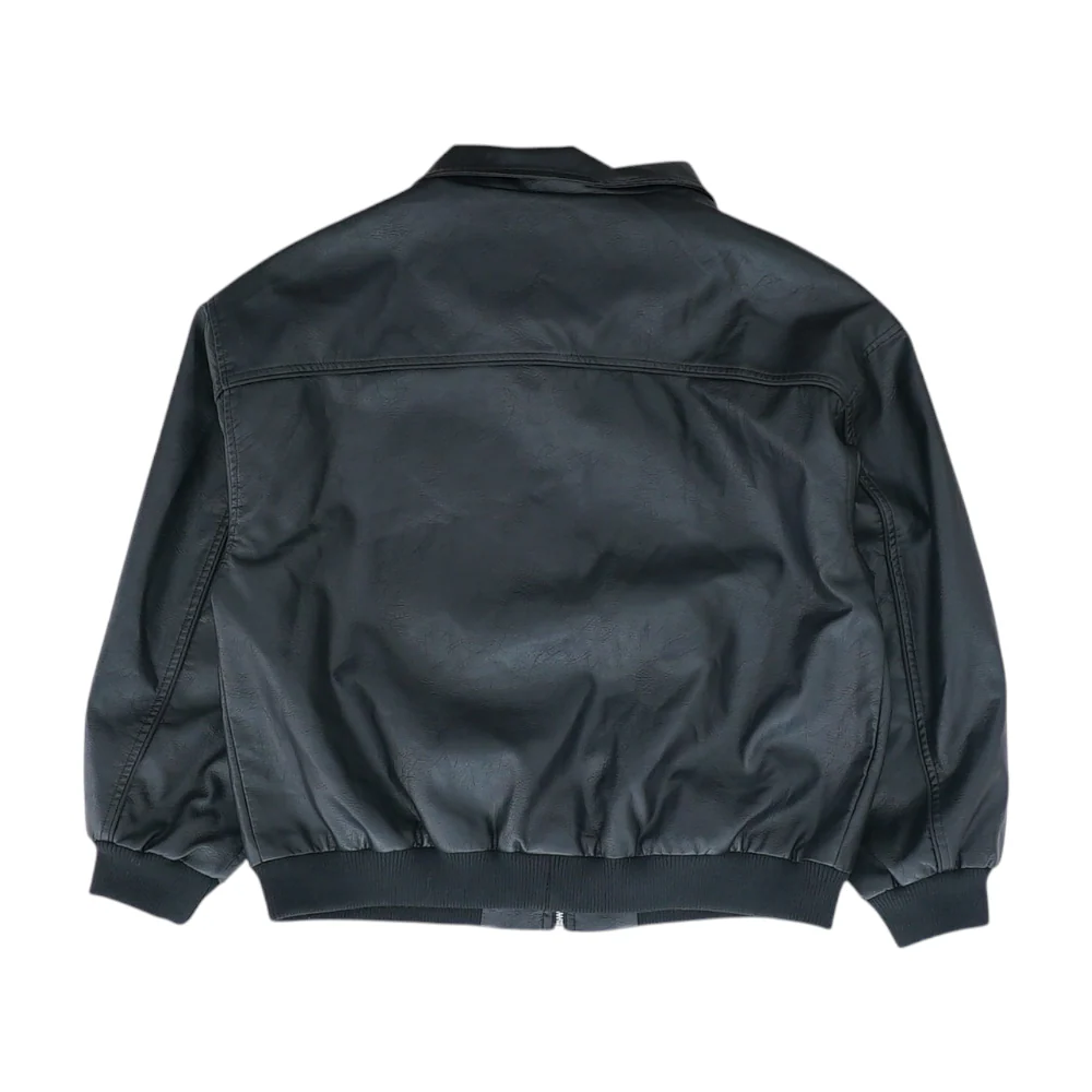 Black Solid Jacket - Image 2