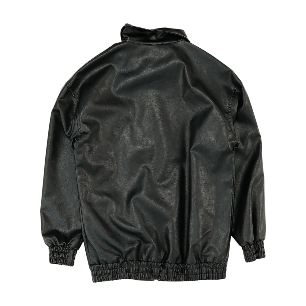 Black Solid Jacket - Image 2