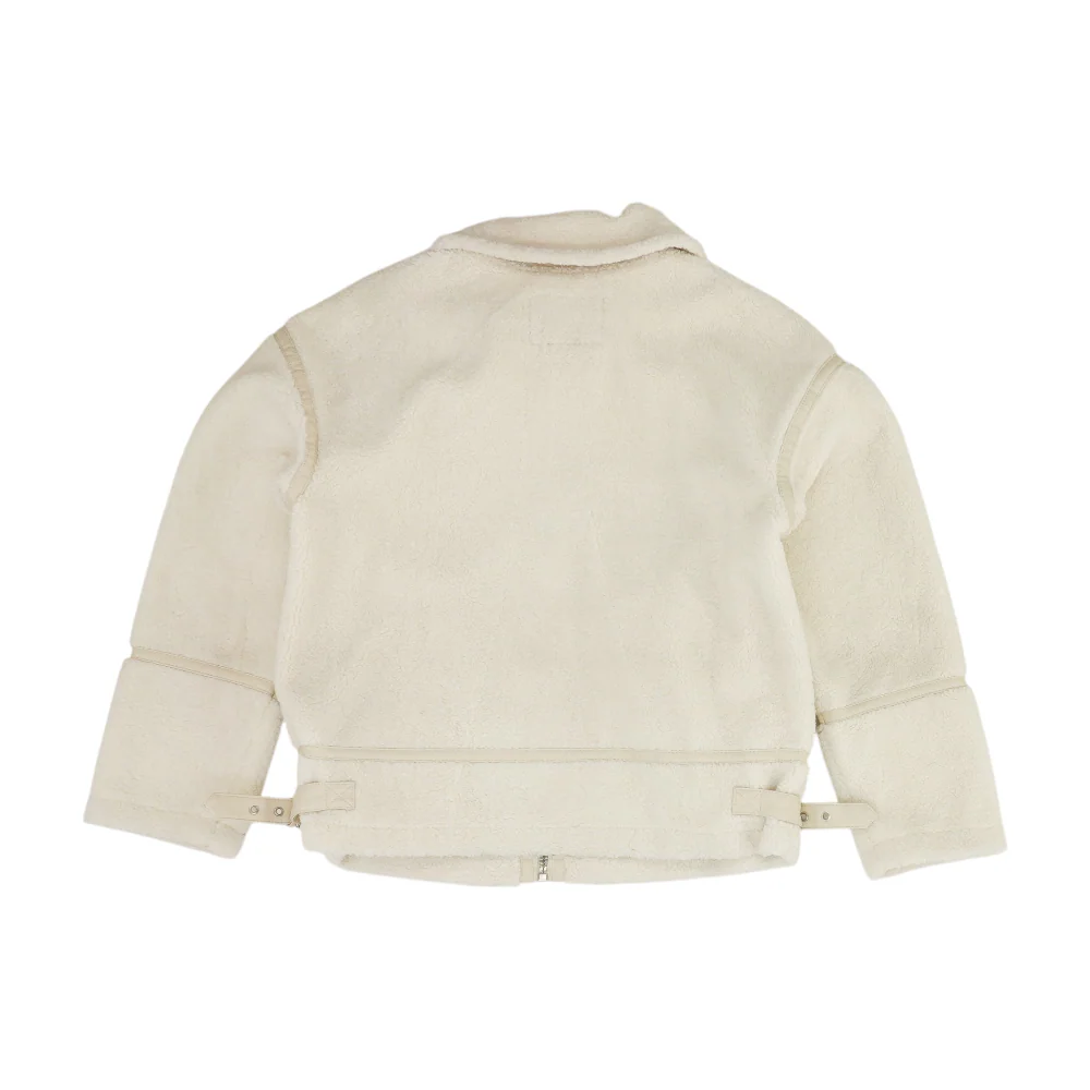 Ivory Solid Jacket - Image 2