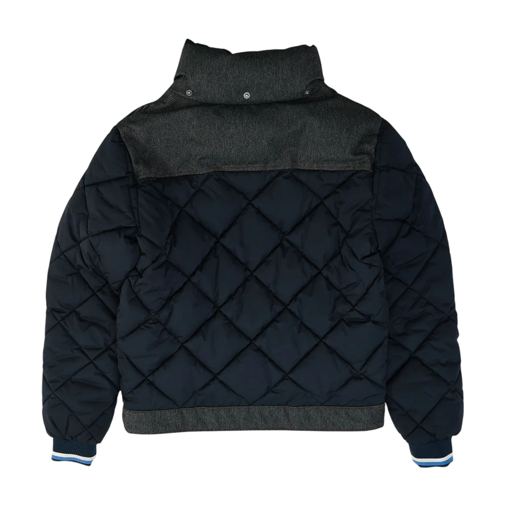 Navy Color Block Jacket - Image 2