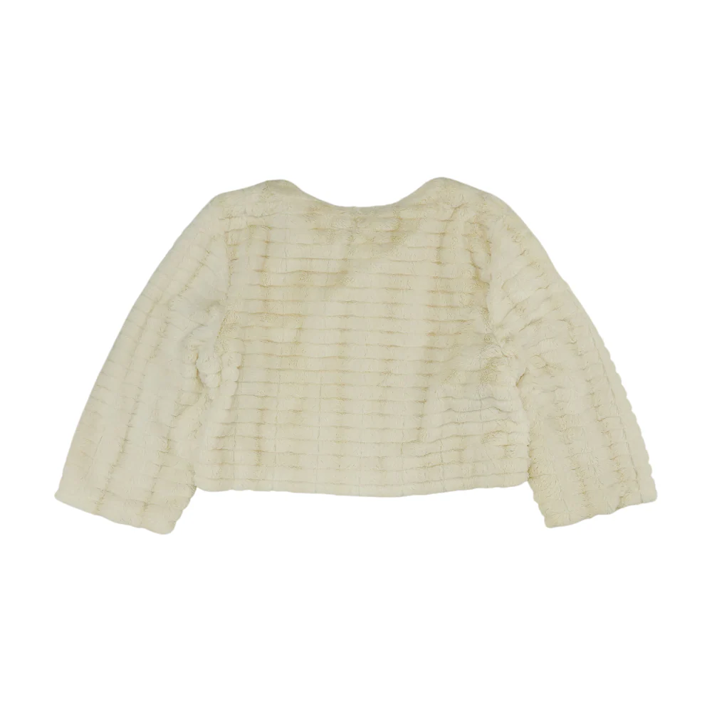 Ivory Solid Jacket - Image 2