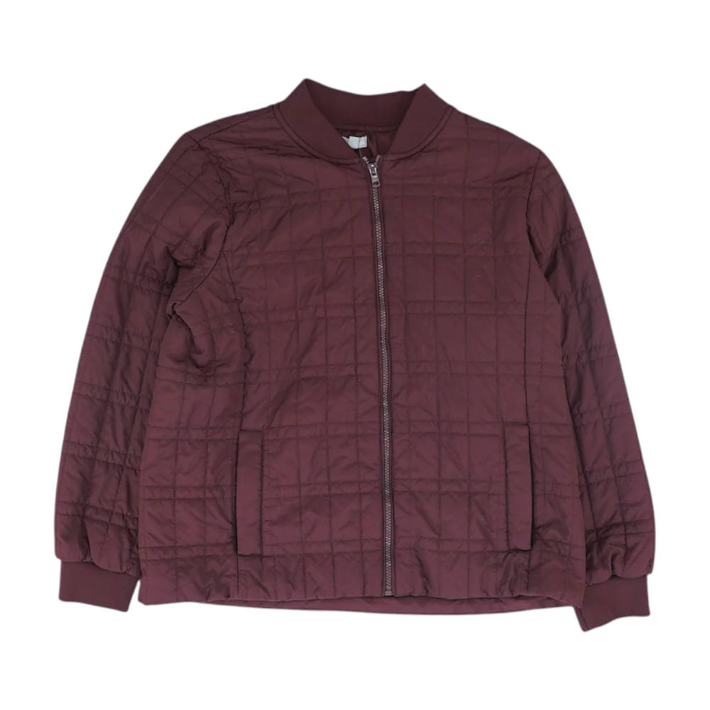 Burgundy Solid Jacket