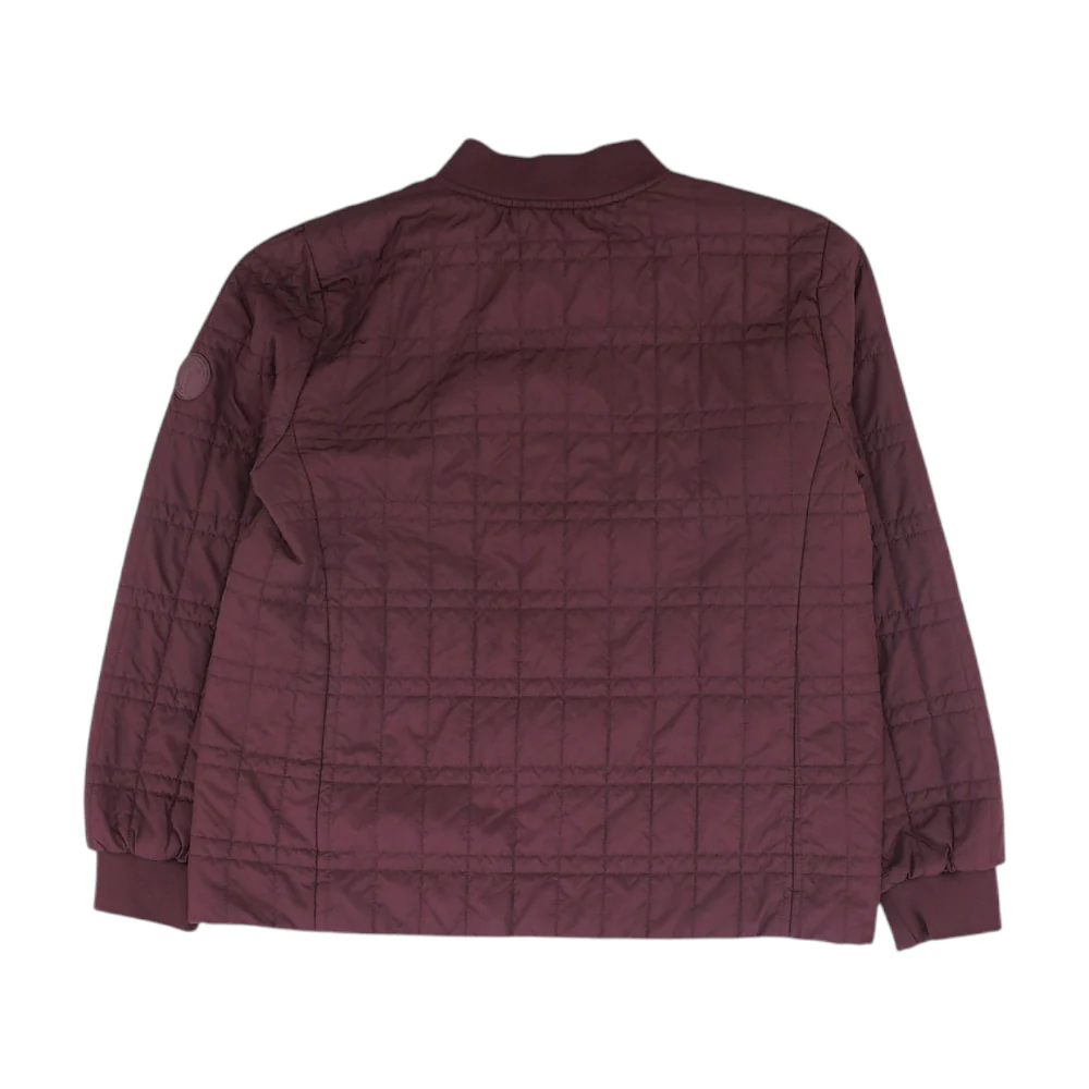 Burgundy Solid Jacket - Image 2
