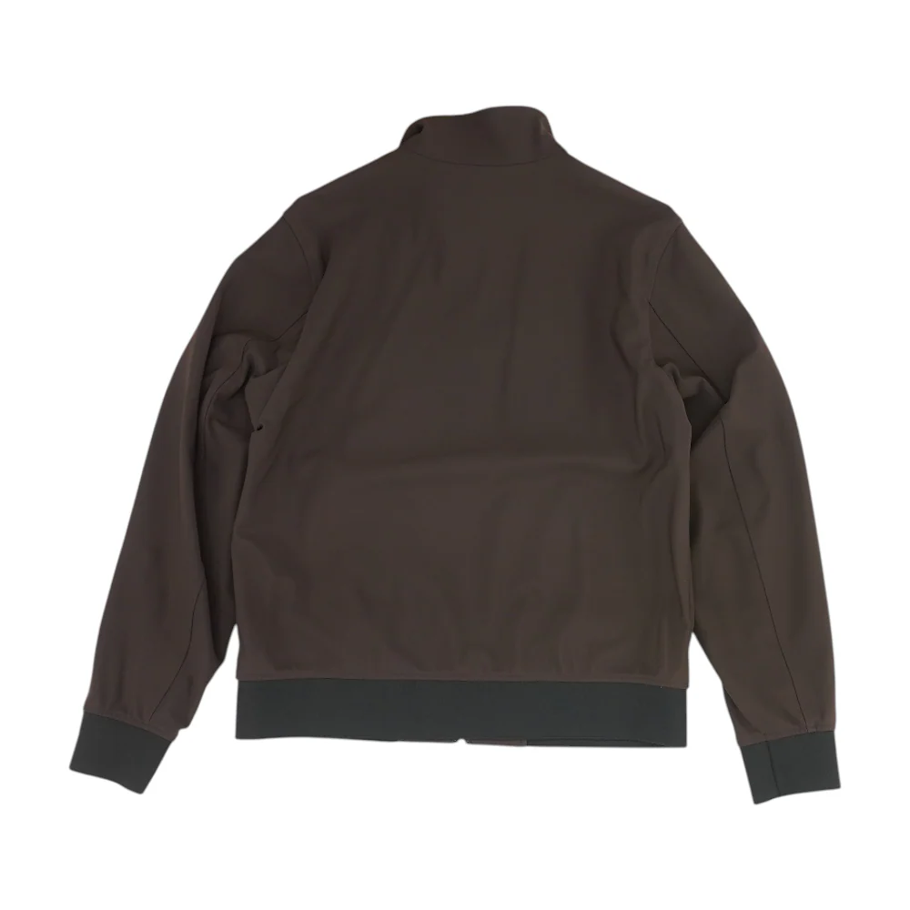 Brown Solid Jacket - Image 2