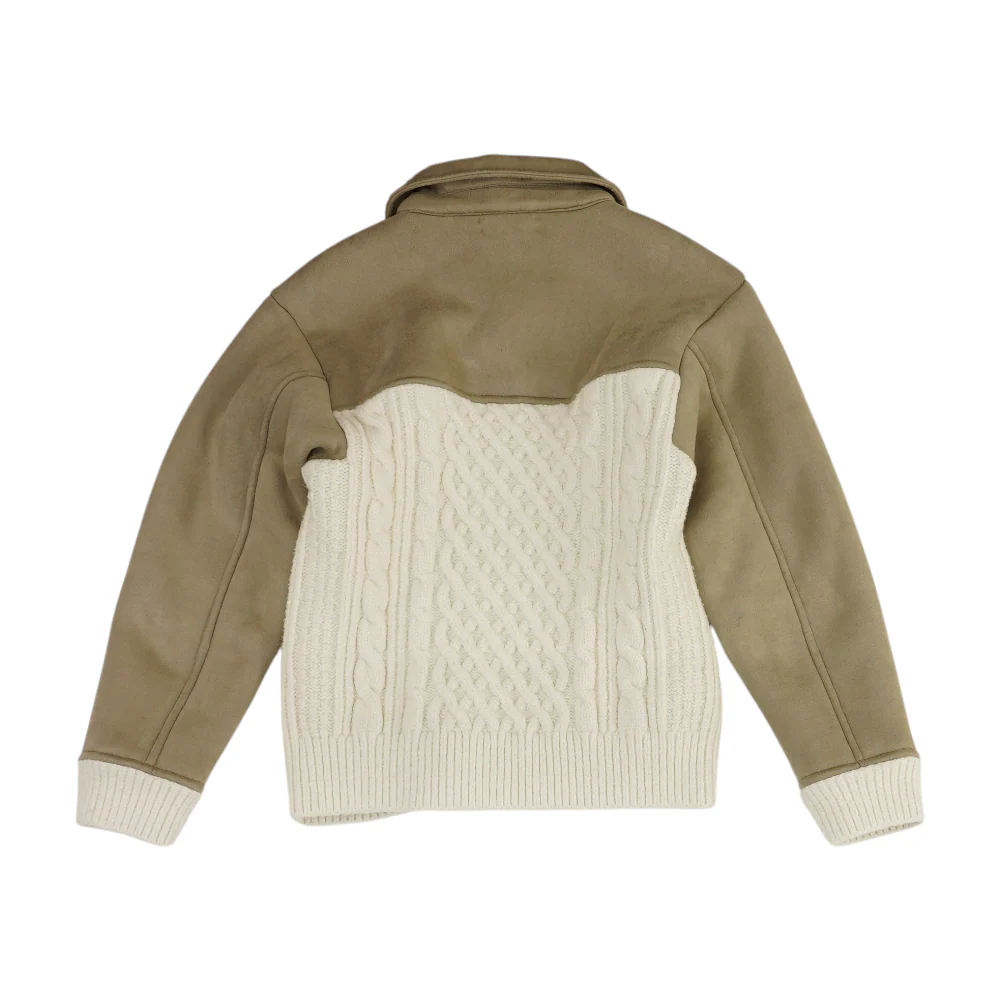 Gray Color Block Jacket - Image 2