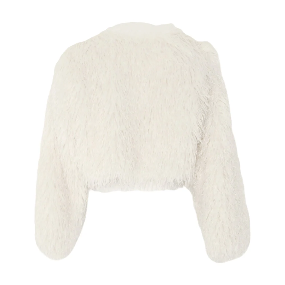 Ivory Solid Jacket - Image 2