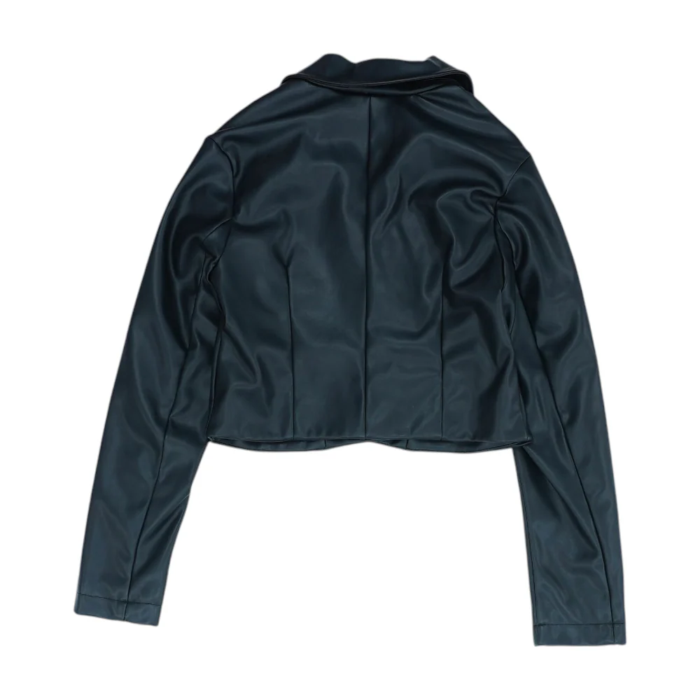 Black Solid Jacket - Image 2