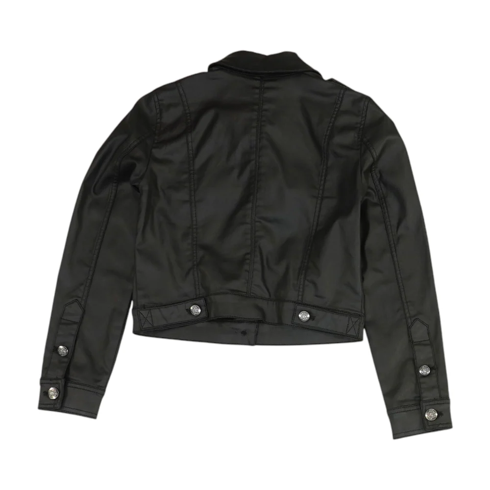 Black Solid Jacket - Image 2