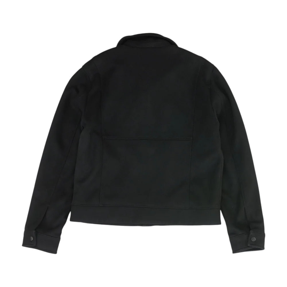 Black Solid Jacket - Image 2