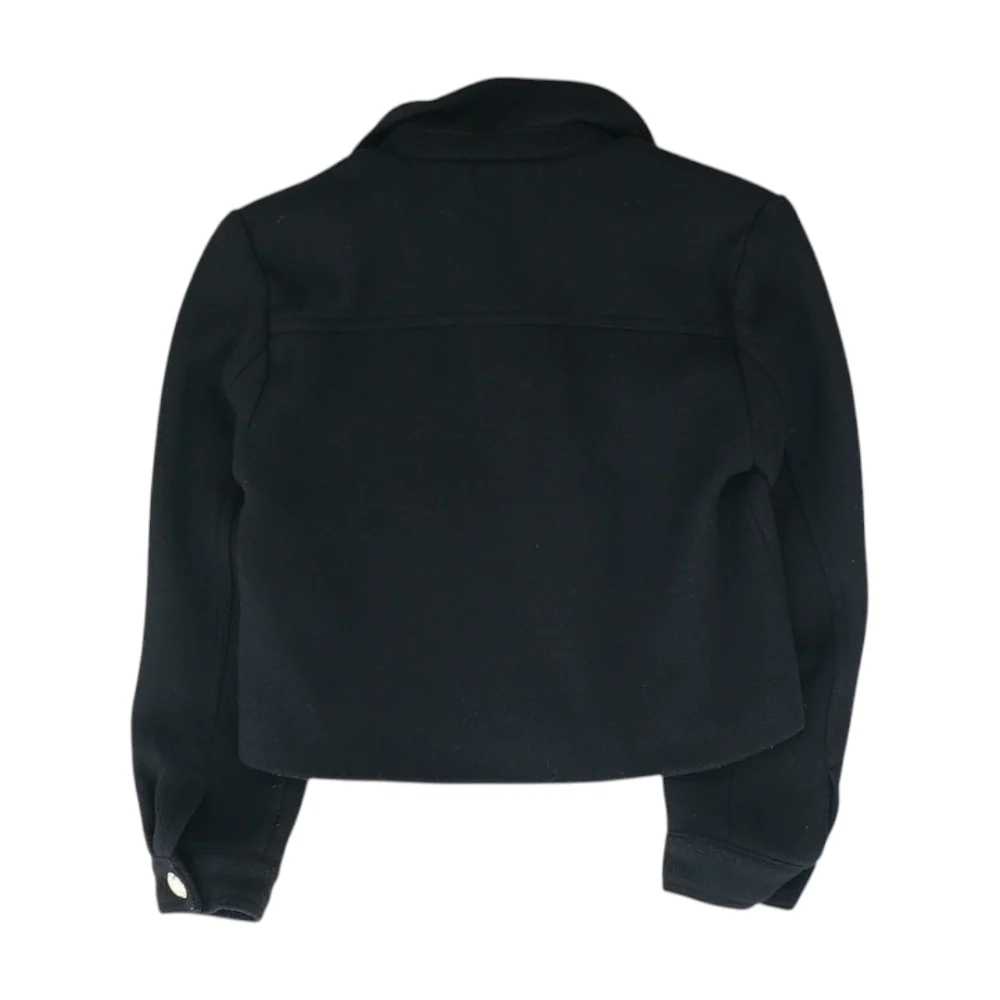 Black Solid Jacket - Image 2