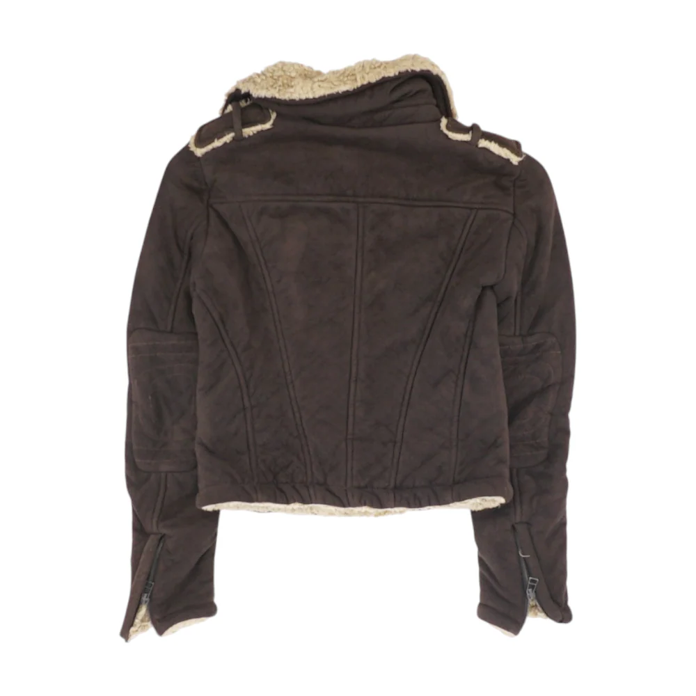 Brown Solid Jacket - Image 2