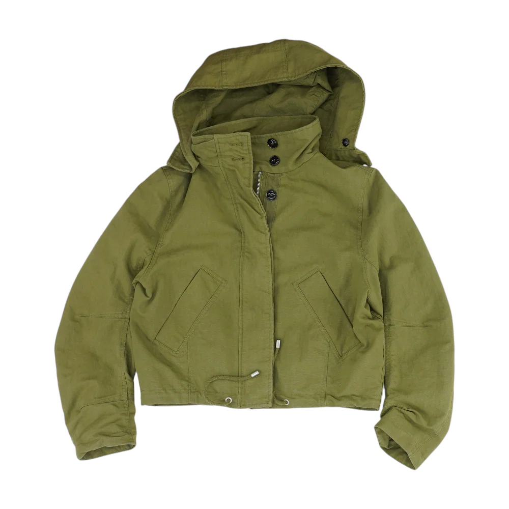 Green Solid Jacket