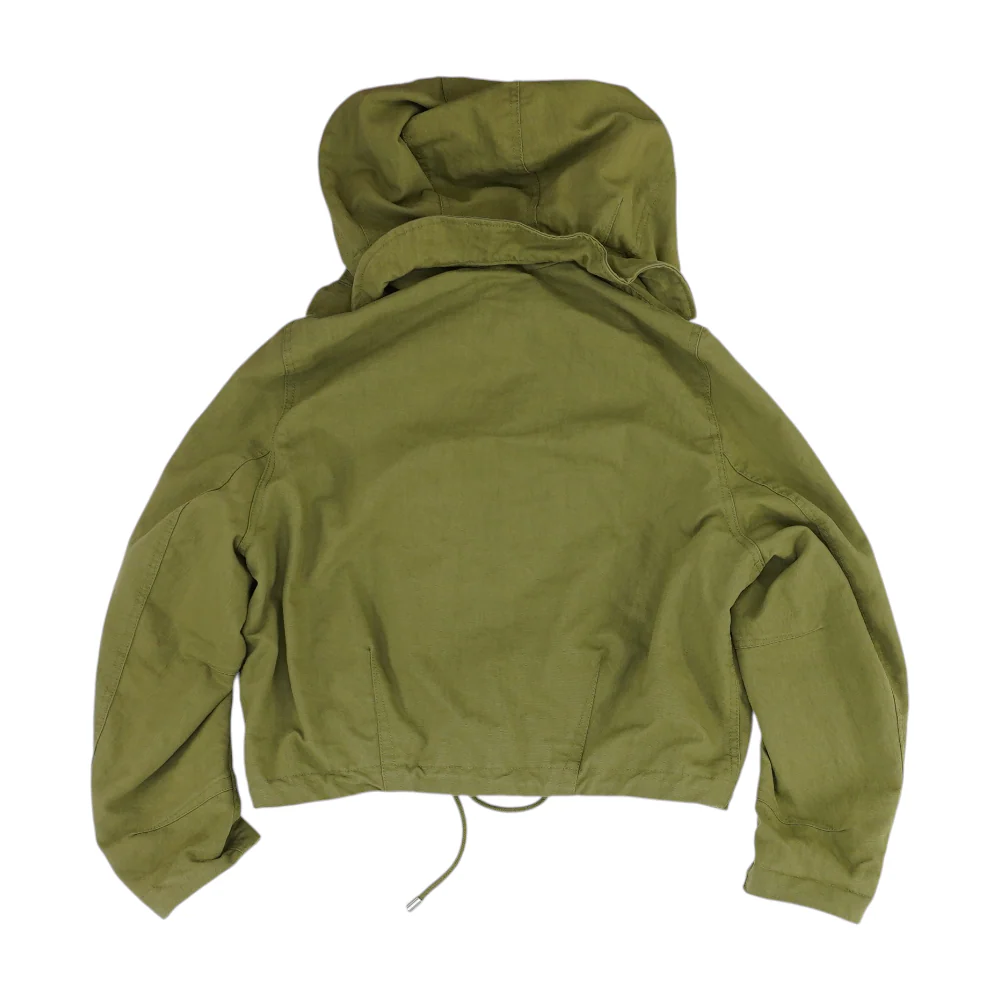 Green Solid Jacket - Image 2
