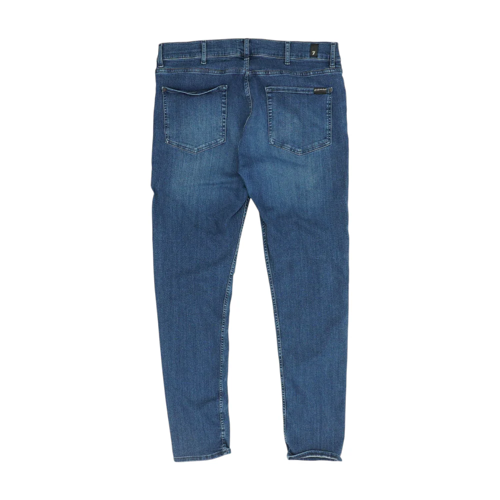 Blue Tapered Jeans - Image 2