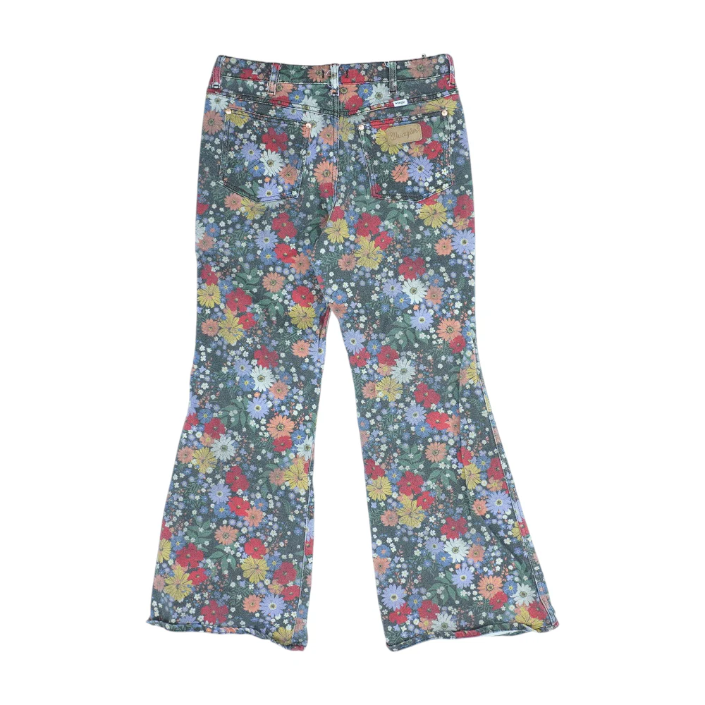 Multi Floral Bootcut Jeans - Image 2
