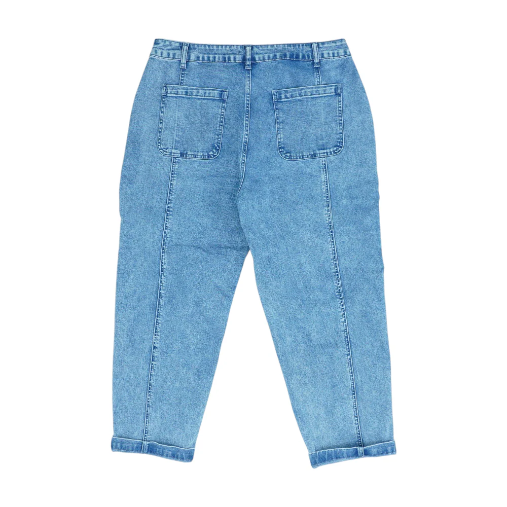 Blue Straight Jeans - Image 2