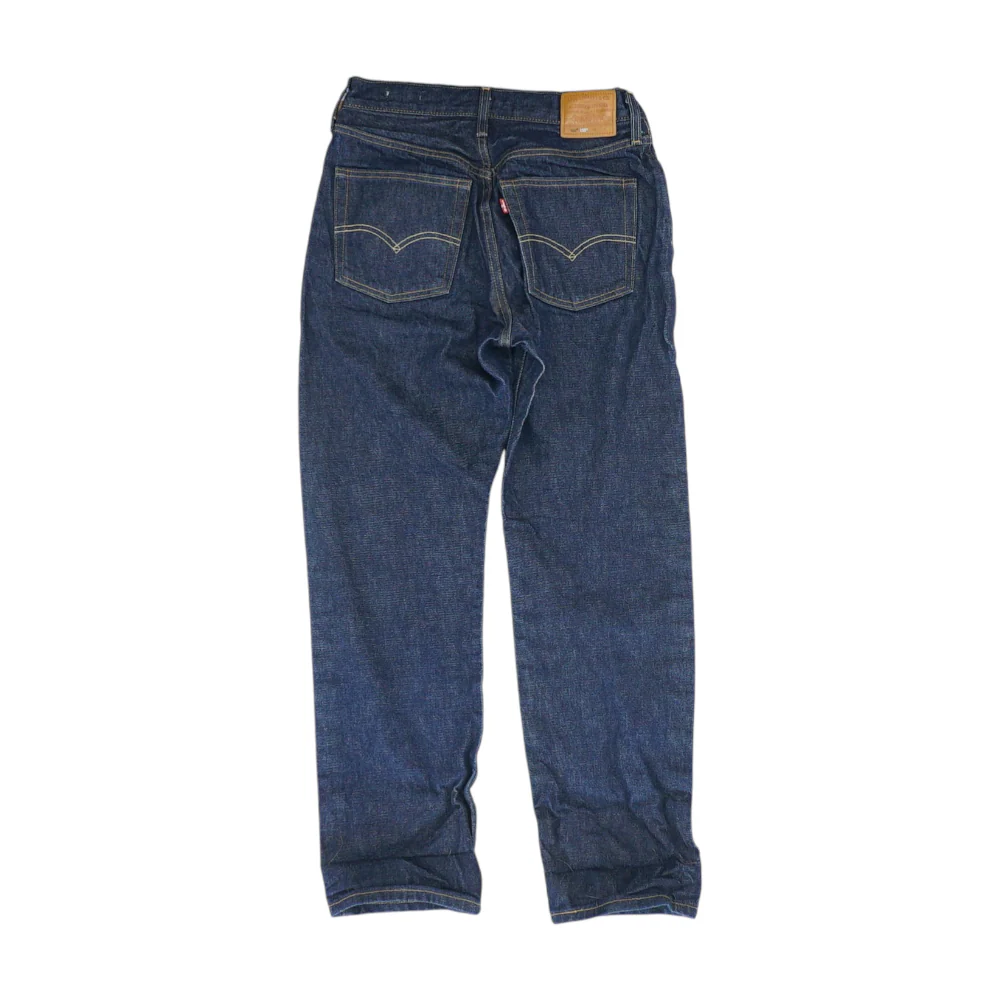 501 Navy Straight Jeans - Image 2