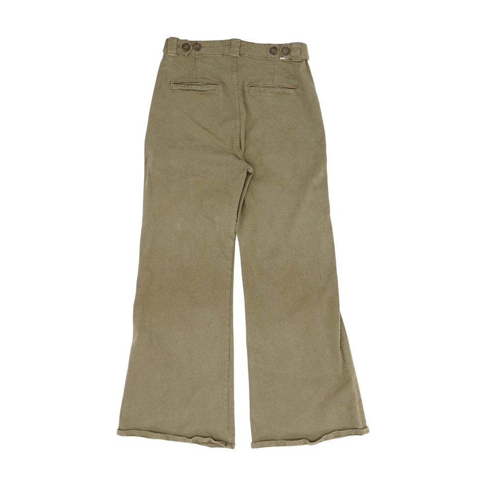 Green Wide Leg Jeans - Image 2