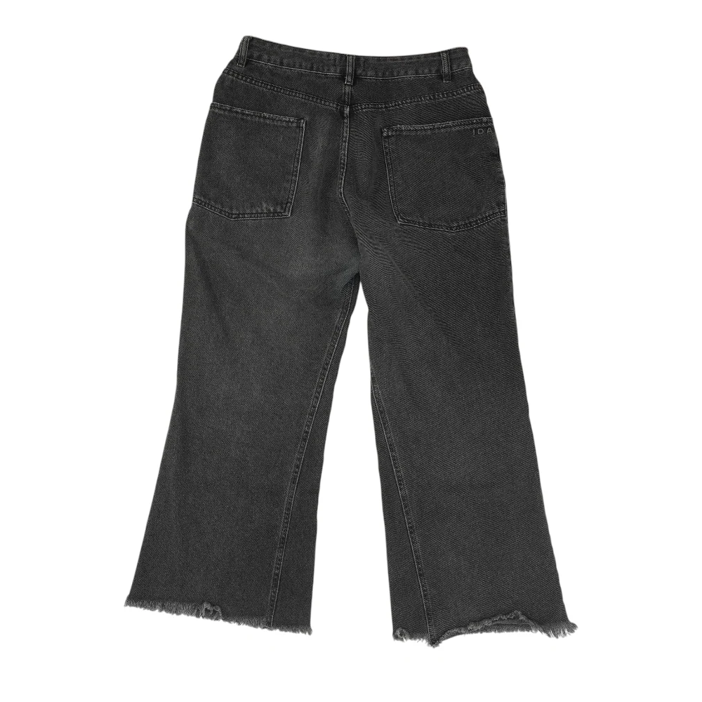 Black Wide Leg Jeans - Image 2