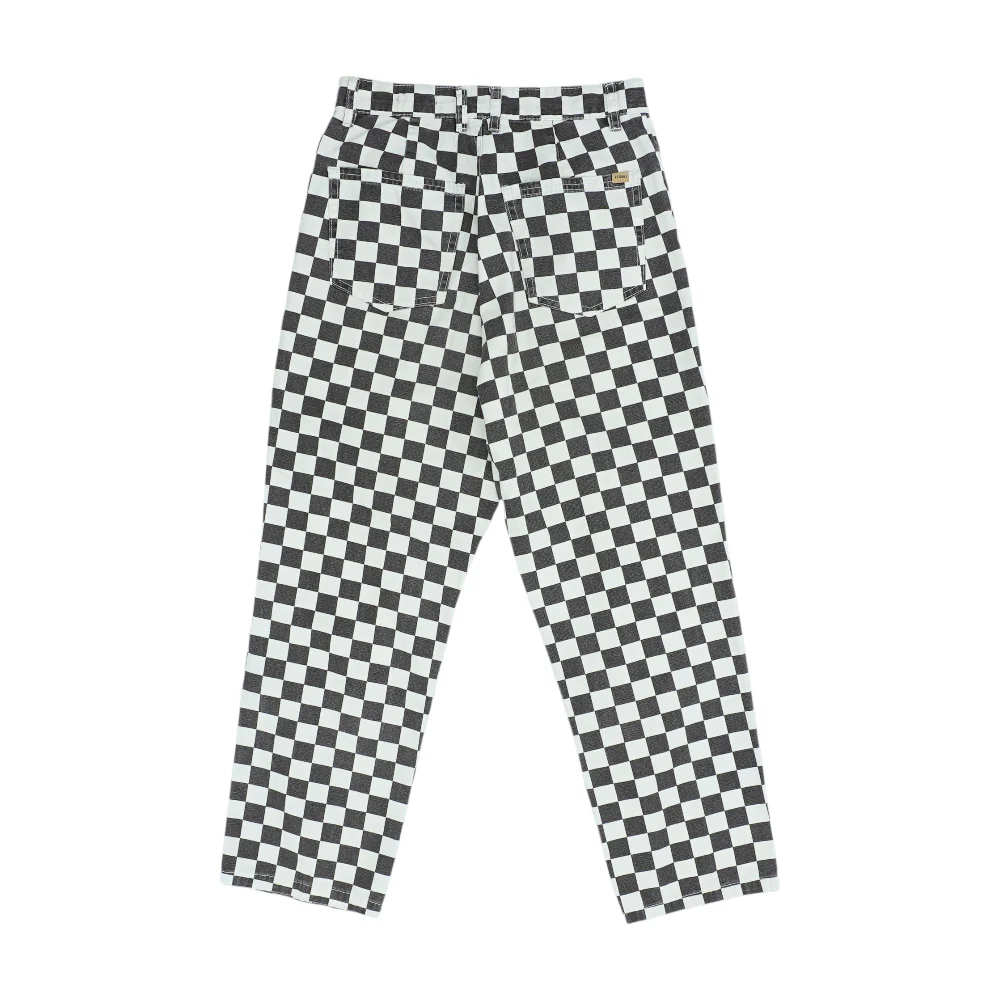 Brown Check Jeans - Image 2