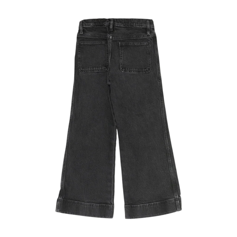 Black Solid Jeans - Image 2