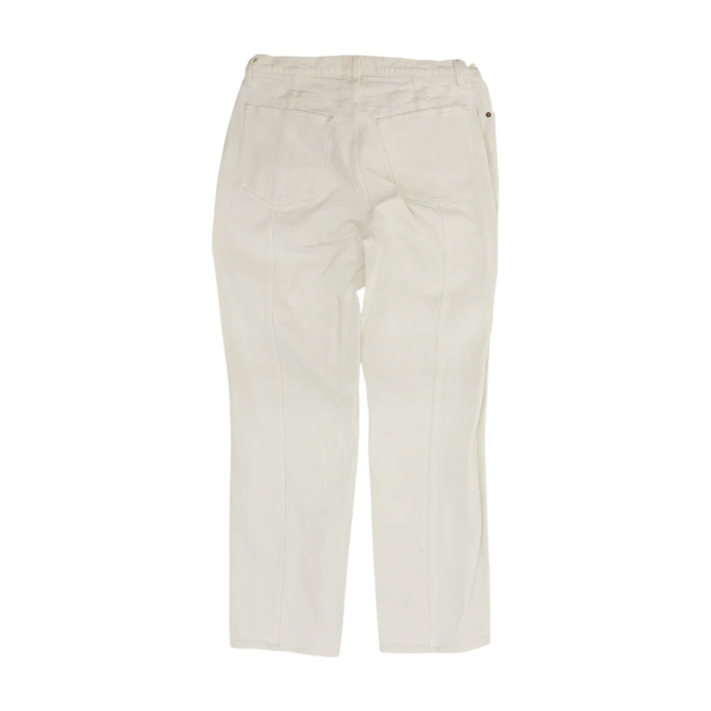 White Straight Jeans - Image 2
