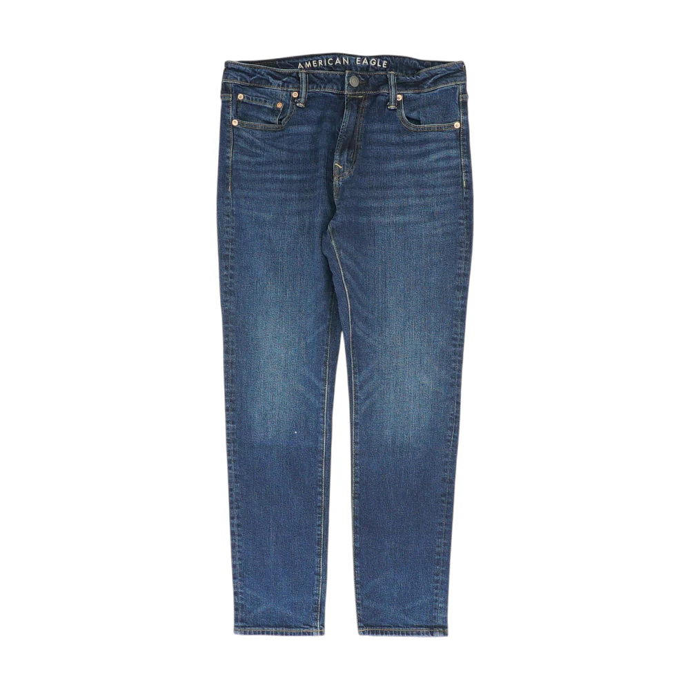 Navy Athletic Jeans