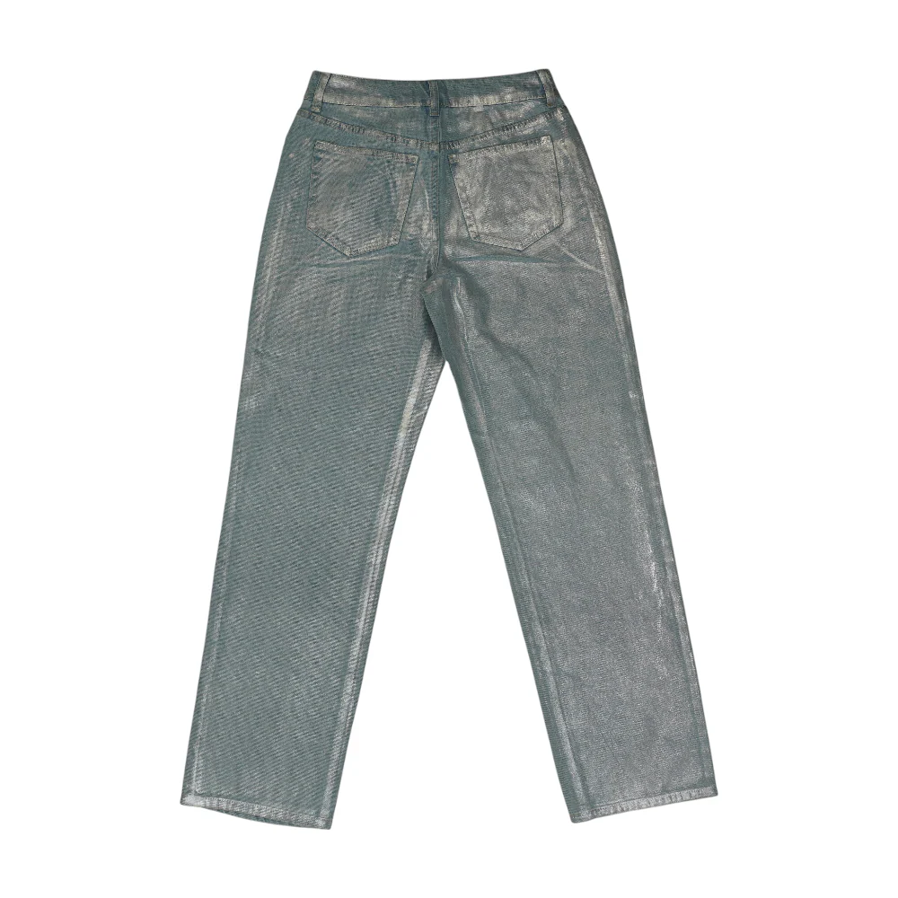 Blue Abstract Jeans - Image 2