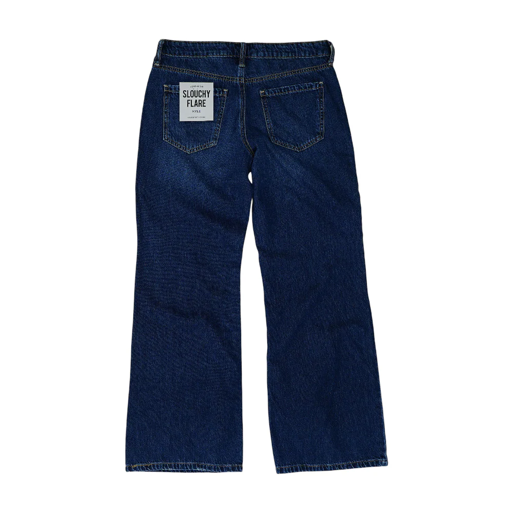 Blue Bootcut Jeans - Image 2