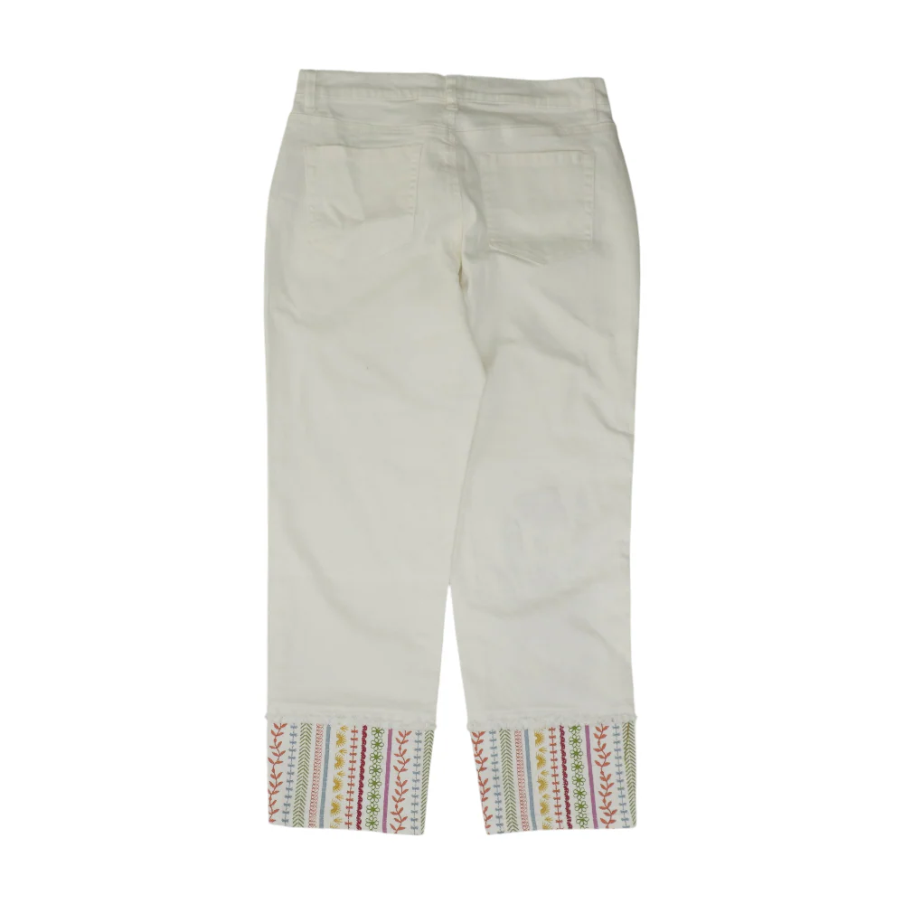 White Regular Jeans - Image 2