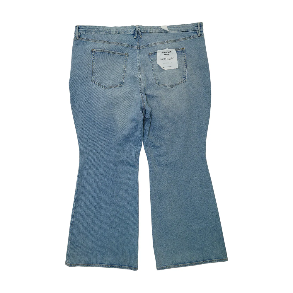 Blue Plus Wide Leg Jeans - Image 2