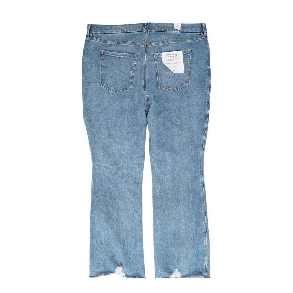 Blue Bootcut Jeans - Image 2