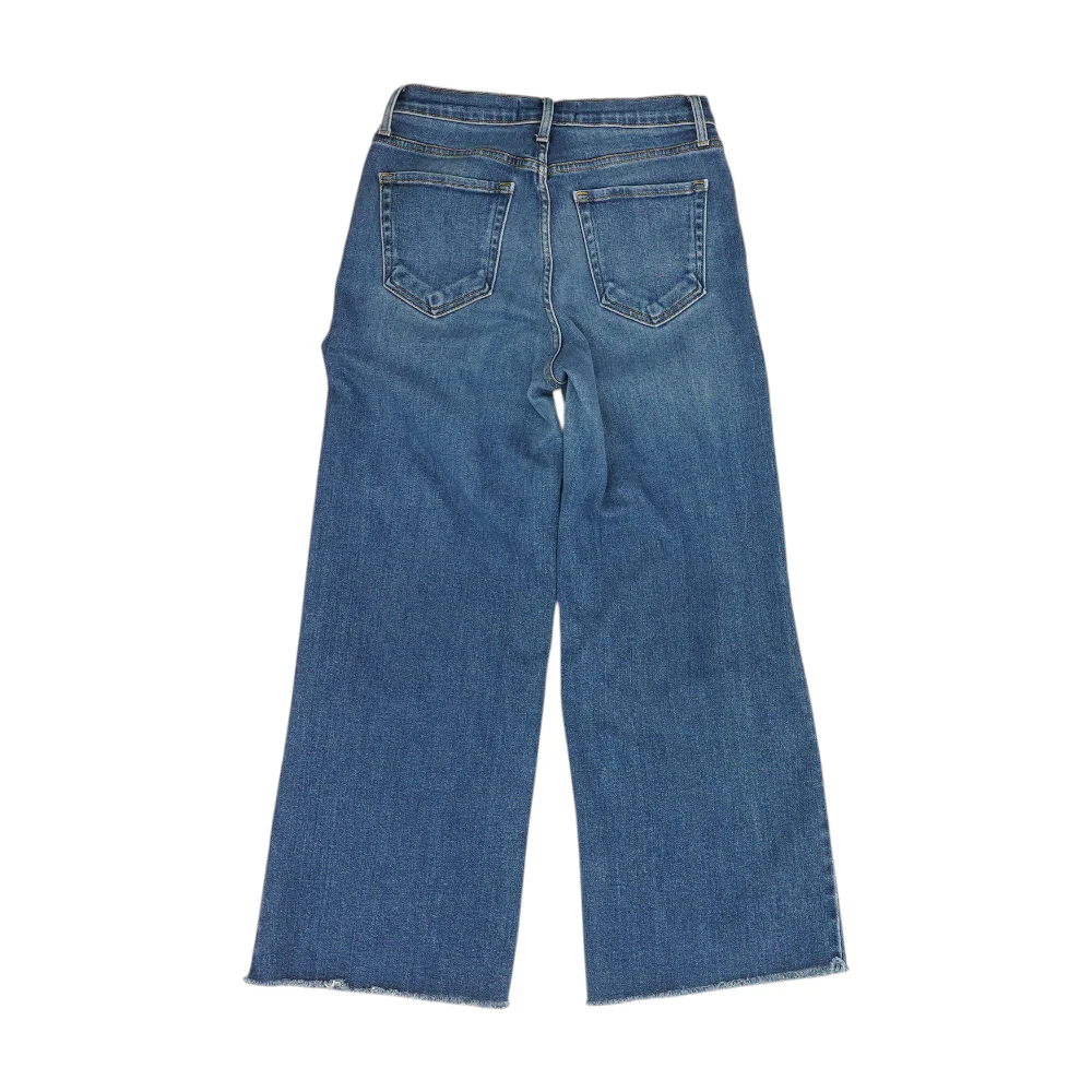 Blue Wide Leg Jeans - Image 2