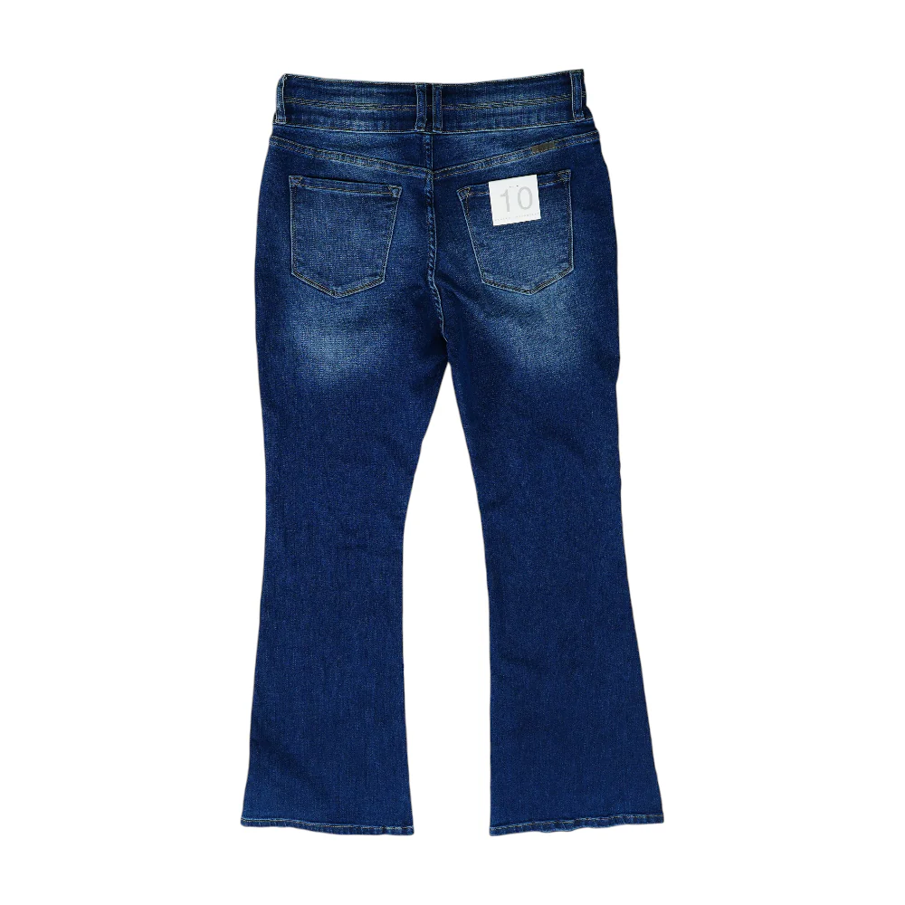 Blue Bootcut Jeans - Image 2
