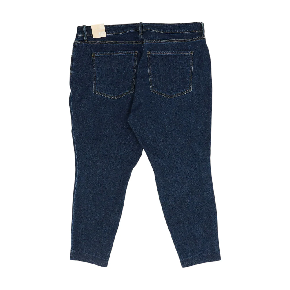 Navy Plus Straight Jeans - Image 2