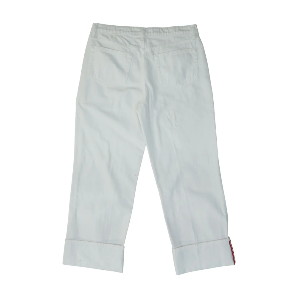 White Straight Jeans - Image 2