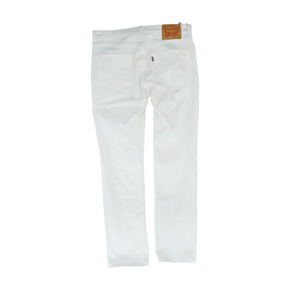 511 White Slim Jeans - Image 2