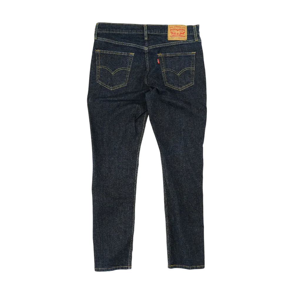 511 Navy Slim Jeans - Image 2