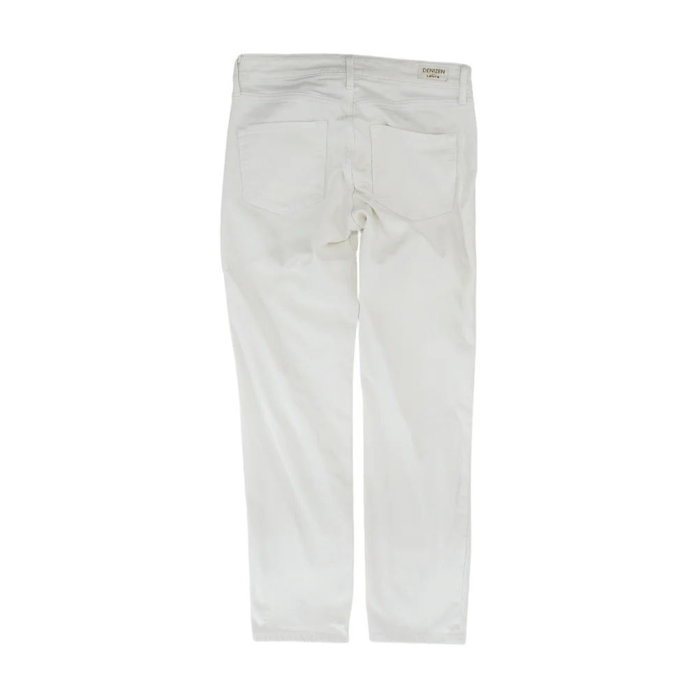 Cream Slim Jeans - Image 2